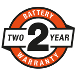2 jaar garantie op batterijgereedschappen